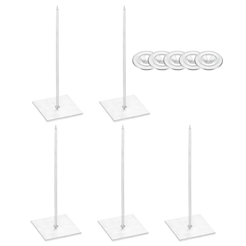 Nexarelle 120-set self-stick insulation pins with perforated aluminum flat washers and self-locking dome caps
