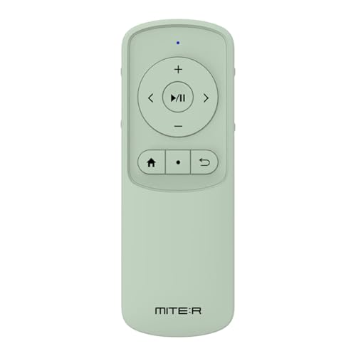 Bluetooth Remote Control Page Turner Clicker for Boox, e-Reader, TikTok Scrolling, YouTube Shorts, Reels, Camera, for iOS iPad iPhone, Android Galaxy Phone Tablet (Soft Green) Soft Green