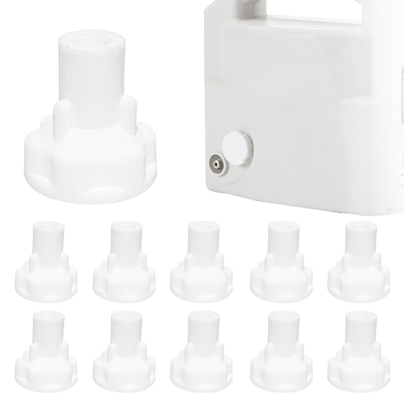 10 Pack Air Inlet Intake Filter Compatible with Devilbiss Pulmoneb Pulmo-Aide 3655D, CPAP Disposable Air Inlet Filter Replacement