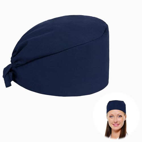 Surgical Cap, Fabric Surgical Caps, Fabric Nurse Accessories for Doctors, with Sweat Absorber, Adjustable Surgical Caps for Men and Women, Quick-Drying Medical Cap for Doctors, Nurses