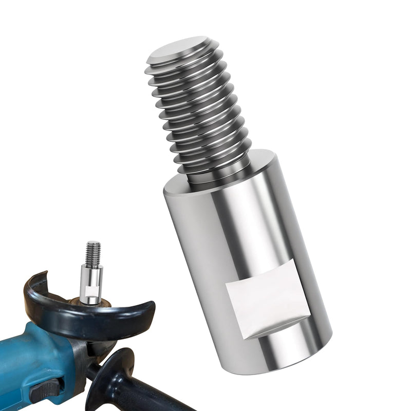 Airway Buff Extender, Airway Buffing Wheel Extension Shaft, 5/8"-11 Threads Arbor Extended Adapter, Universal Angle Grinder Attachments, for Aluminum Wheel Polishing Kit-1 Set 5/8"-11 Threads Extender 1pc