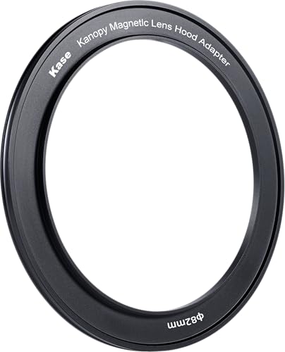 Kase Kanopy Magnetic Metal Lens Hood for Revolution/Revolution Plus 95mm Filters (82mm Adapter Only) 82mm Adapter Only