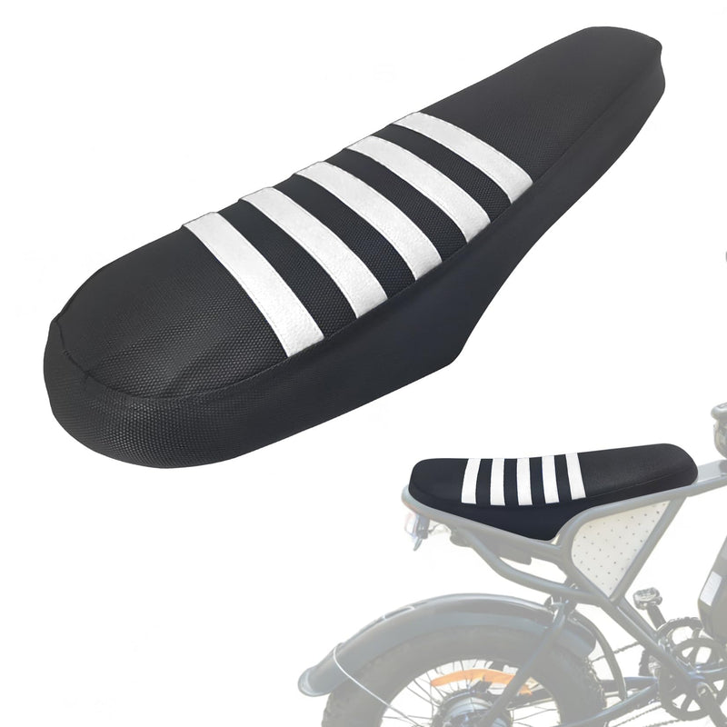 PSLER Seat Cover for Ridstar Ebike Seat Cover for Q20,Non-Slip E Bike Seat Cover,White White
