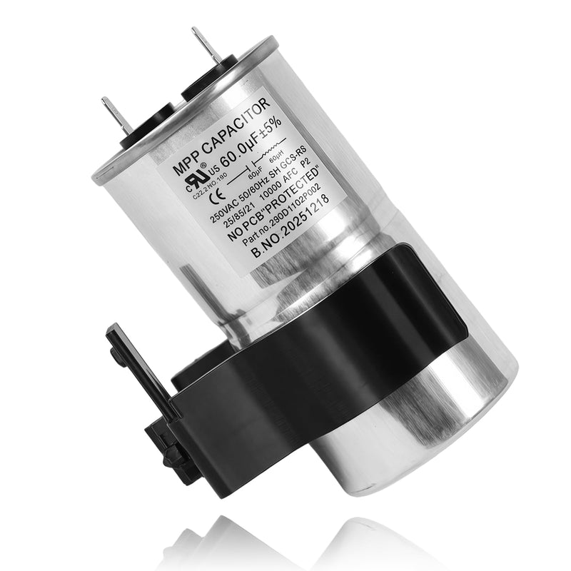 290D1102P003 Washer Start Capacitor, WH12X27614 Capacitor Compatible with GE, Hotpoint Washers, Replaces WH12X29017, WH12X24103, WH13X28838, WH16X24102, 290D1102P002