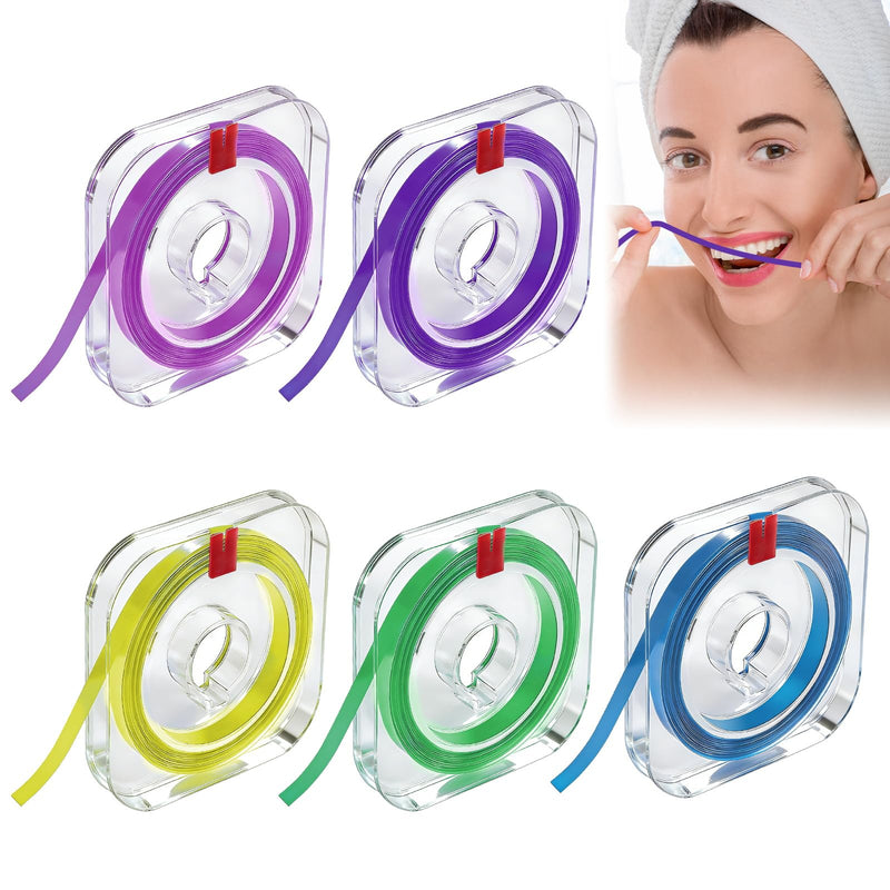 Tooth Sandpaper 5 Volumes Tooth Polishing Strips Tooth Belt Tooth Sandpaper Teeth Polishing Strips Teeth Polishing for Spaces 6 m Long
