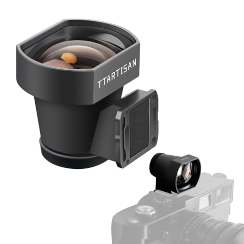 TTARTISAN 35mm Viewfinder, Cold-Shoe Mount External Magnetic Optical View Finder