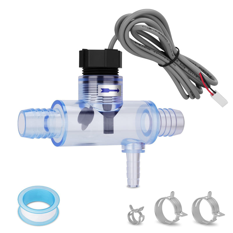 [Australia - AusPower] - 2560-040 Pool Flow Switch with Tee & Cable Compatible with Sundance Spas, Jacuzzi Hot Tub and Sweetwater Spas, Flow Sensor Replace# Q-12DS-C2 