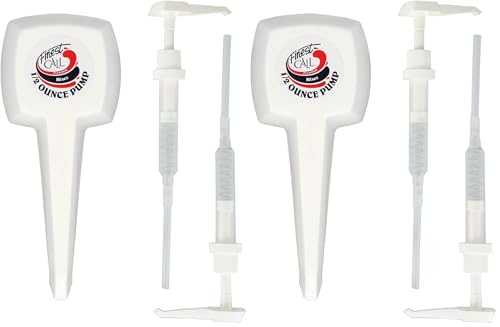 Finest Call 0.5 oz Bar Syrup Pump Dispenser for 1 Liter Bottle, 2 Pack 0.5 oz (Pack of 2)