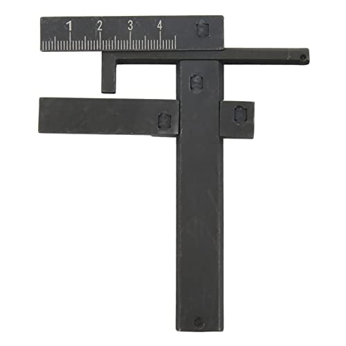 Julihai motorcycle carburetor float gauge, 0-40mm metric steel carb float level indicator for fuel measurement