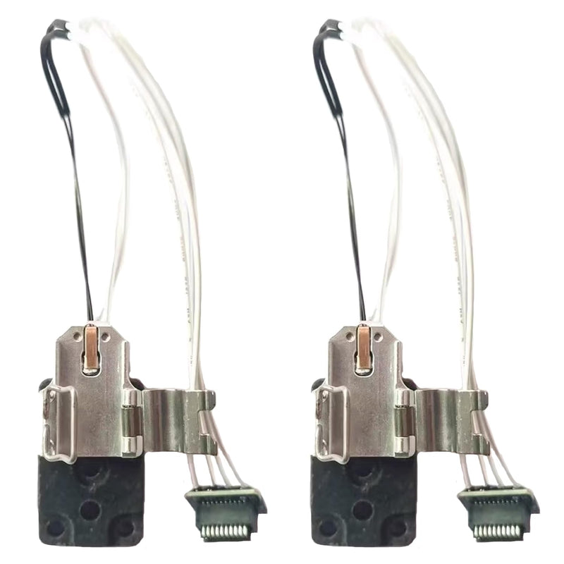 2PCS A1/A1 Mini Hotend Heating Assembly Kit with Heater Cartridge Thermistor 3D Printer Extruder Print Head Qucik Replacement Part for Bambu Lab A1/A1 Mini Support High Speed Printing 2PCS Heating Kit for A1/A1 mini