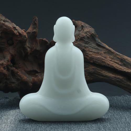 Faceless Buddha Statue - No Face Buddha Figurine White