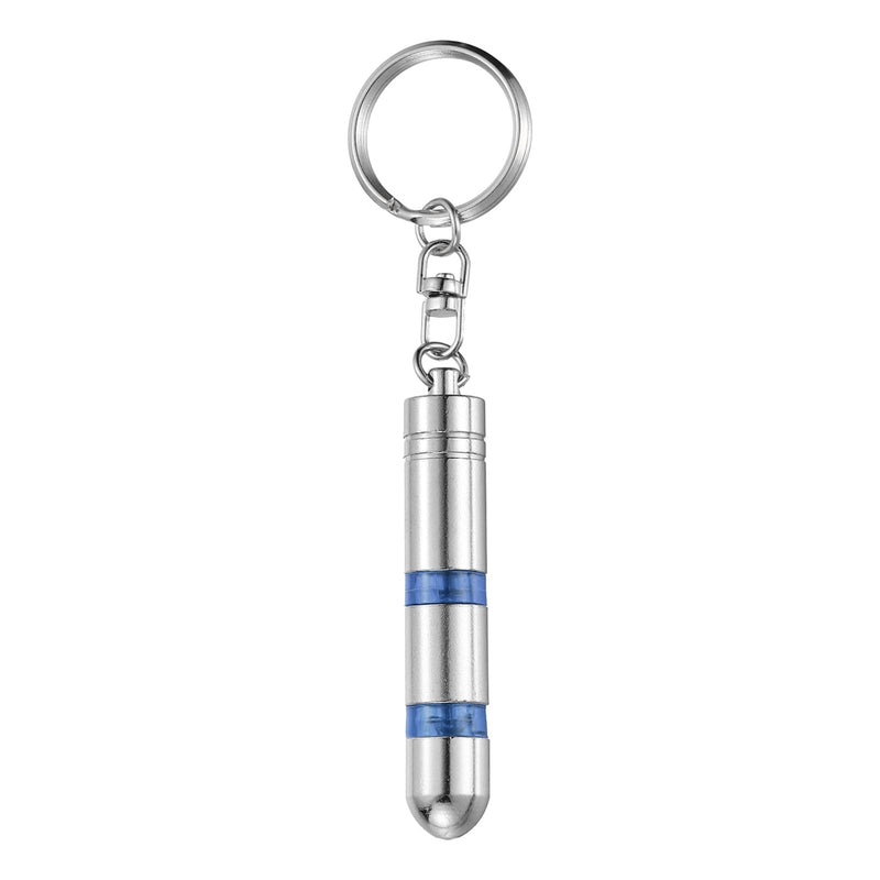 QUARKZMAN Anti-Static Car Keyring, Red, Anti-Static ESD Discharge Magnetic, Fast Static Discharge, Paint-Friendly, Portable for Car Electronics, Blue