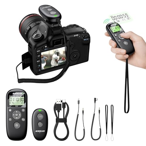 AODELAN USB-C Rechargeable Intervalometer Timer Remote Control for Sony Timer Remote for Sony
