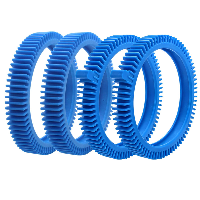 [Australia - AusPower] - Pool Cleaner Tire Combo Kit for Hayward Pool Vacuums fit for Poolvergnuegen with Super Hump Front 896584000-143 and Rear Tires 896584000-082 Robot Vacuums(2pcs front tires + 2pcs back tires) 2pcs front tires + 2pcs back tires 