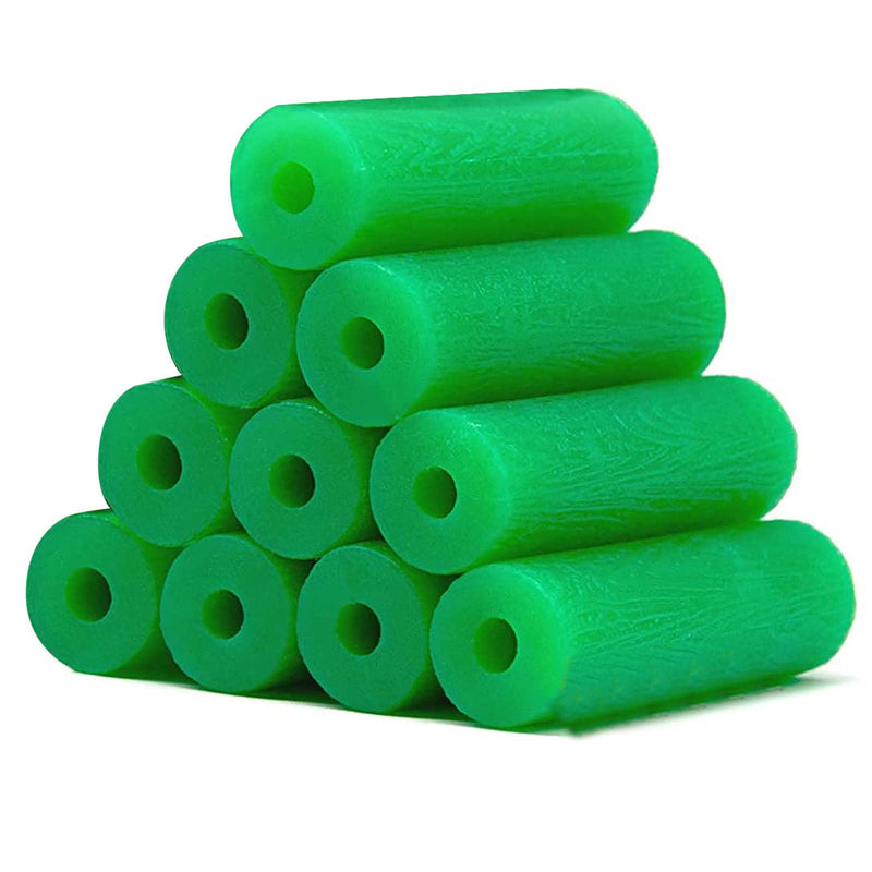 Aligner Chewies Pack of 10 Green Aligner Tray Seater Aid for Aligner Trays - Chompers for Better Fit & Adjustment