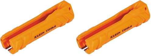 Klein Tools L1412 5-in-1 magnetic wire stripper and NM cable ripper for 12-14 AWG wire, pack of 2