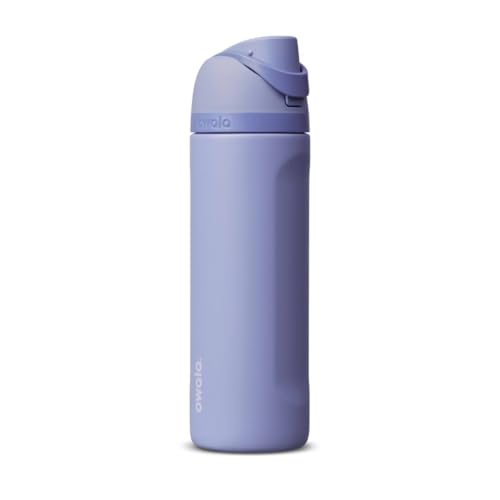 Owala 24oz FreeSip Insulated Stainless Steel Water Bottle with Flip Lid, Out of the Blue