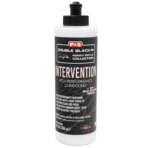 P&S Intervention High Performance Compound 8 oz bottle for heavy-cut paint correction and scratch removal