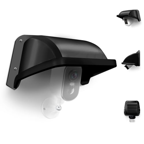 Universal Security Camera Sun Rain Cover Shield for Outdoor CCTV Camera 1 Pack