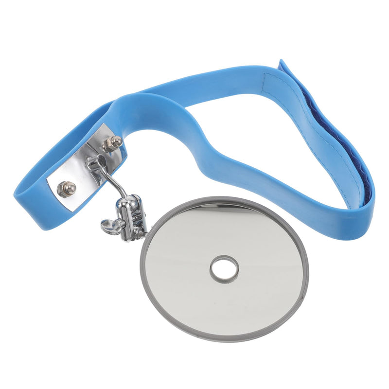 SHINEOFI ENT Head Mirror Adjustable Head Mirror with Strap Doctor Forehead Mirror for ENT Examinations Diagnostic for Nose Ear and Throat in the Clinic