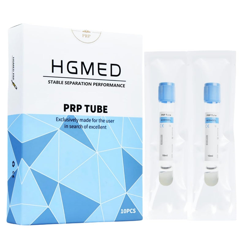 HGMED 10ml/15ml centrifuge Systerm, Individually Tubes Wrapped Box of 10 (10ml Tube) 10ml tube