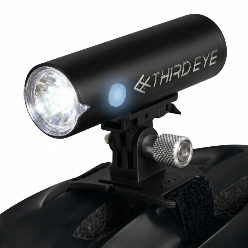 [Australia - AusPower] - BrighRoad 1000Lumens Bike Helmet Light, 5 Modes, 650ft High-Beam, IPX6 Waterproof Rechargeable Bike Light for Night Riding, Lightweight Mountain Bike Headlight, Smart Thermal Protection Bicycle Light 