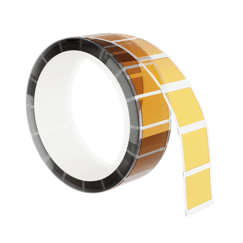 High Temperature Tape, 2 Mil Thick, 20 mm x 20mm, Polyimide Tape No Residue, Professional for Protecting CPU, PCB Circuit Board (500 Pcs) (20×20mm) 20×20mm