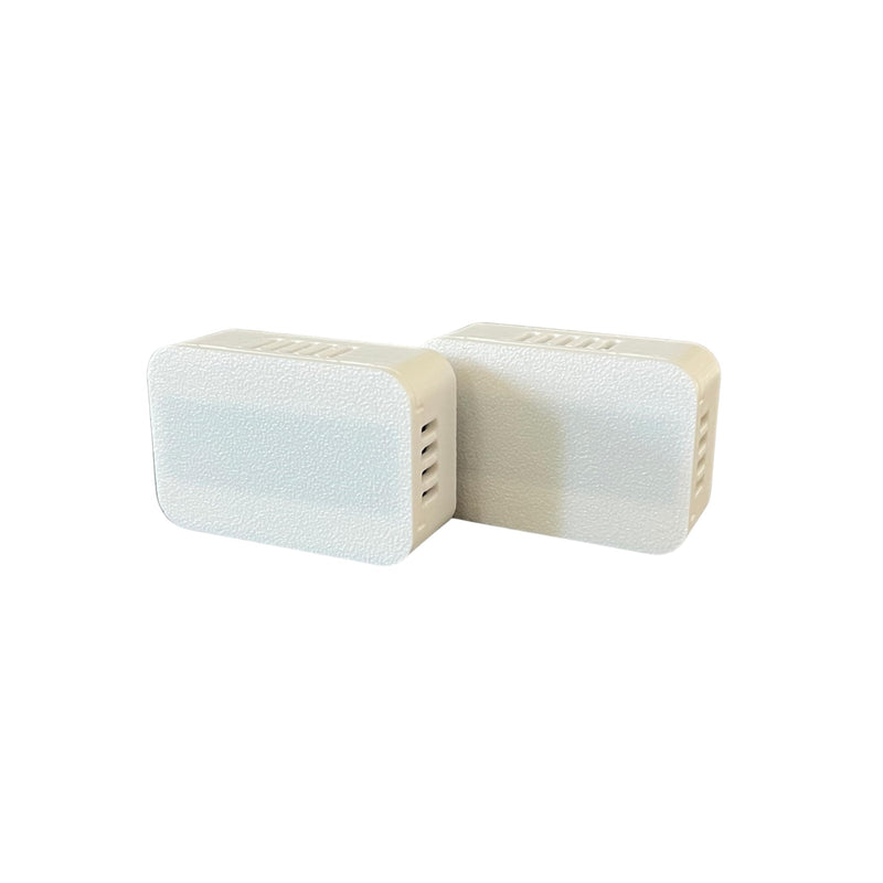 AKAMATIS Human Presence Sensor v2.2 for Home Assistant, mmWave Radar Smart Motion Sensor, Adjustable Sensitivity, WiFi (Seeed C3, External Antenna + LD2410B) (White, 2 Pack (Sensor Only)) White 2 Pack (Sensor Only)