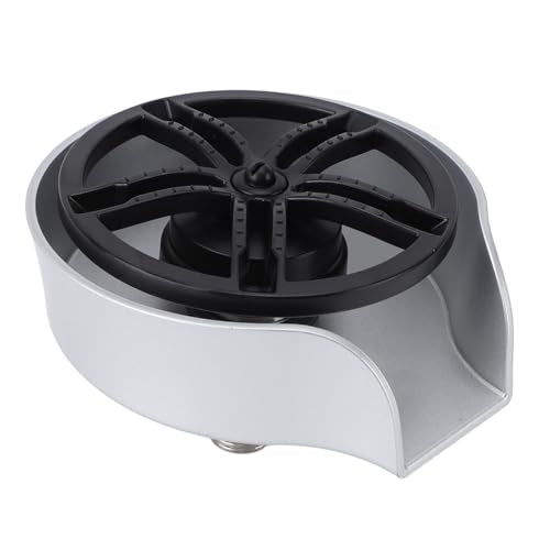 ICRPSTU stainless steel automatic glass rinser cup washer for kitchen sinks, silver pressure washer