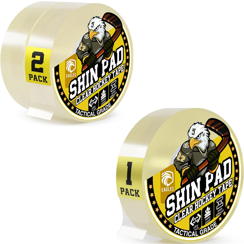 EAGLES 2 Pack and 1 Pack Clear Hockey Tape