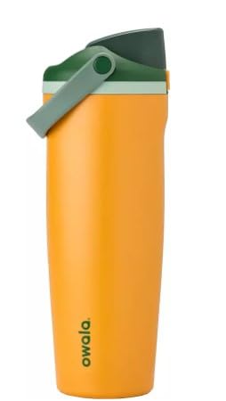 Owala 30 oz. FreeSip Sway Travel Tumbler. Color: Orange Grove