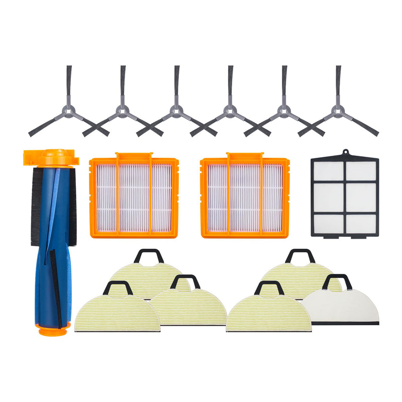 Replacement Parts Compatible with Shark RV2402WD RV2400WS RV2402WD RV2402 RV2400WXUS Matrix 2-in-1 Robot Vacuum (16 Pack) 16 Pack