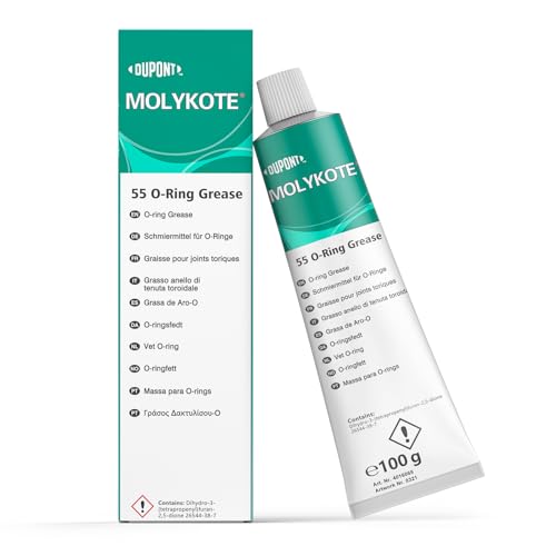 DOWBYTE Molykote 55 O-Ring Grease 100g tube lubricant for rubber seals, valves, and pneumatic systems