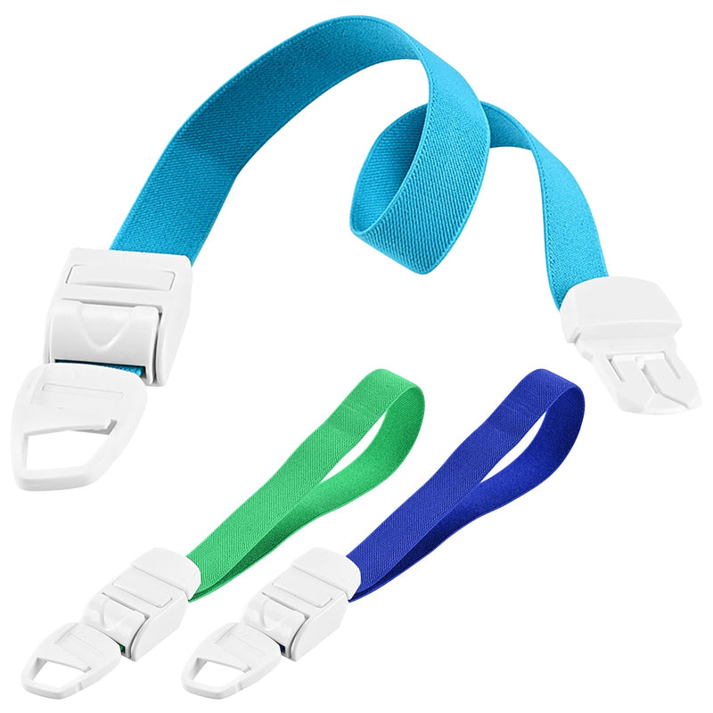 Simsky Tourniquet Storage Hose, Medical Vein Congestion with Quick One-Hand Operation, Universal for First Aid, Blood Collection & Sports Injuries, Practical Set for Emergencies, Pack of 3