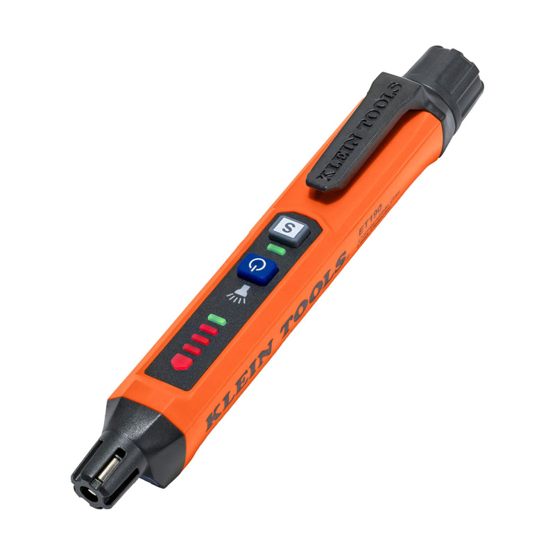 Klein Tools ET190 Gas Leak Detector, Wide Detection Range, Audible and LED Alerts, Slim and Lightweight Compact