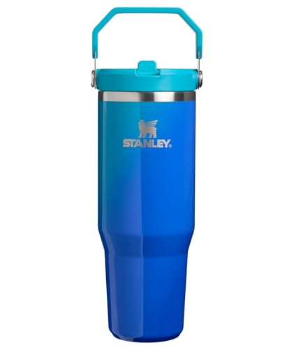 STANLEY IceFlow 2.0 Flip Straw Tumbler, 30 oz, Sea Glass Aura 30 Ounces
