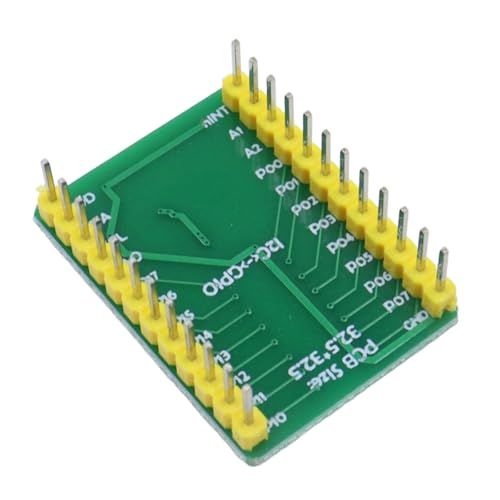 Riven PCA9555 Expansion Module I2C to GPIO Board 16 Digital Input and Output Ports with Indicator Lights