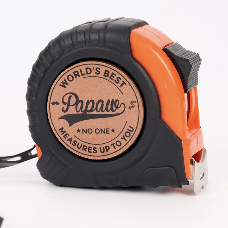 Papaw Gifts, Gift for Papaw from Kids, Measuring Tape 16ft for Men, Ideal for Birthday, Fathers Day, Christmas, Retractable Digital Carpenter Tool
