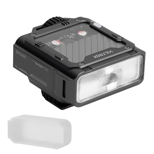 VILTROX Spark Z3 TTL Mini Camera Flash for Nikon, Gray