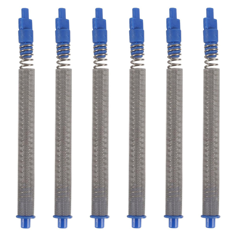 Ubric 6-pack 218131 50-Mesh Blue Airless Paint Spray Filter, Compatible with SG2 and SG3 Sprayers