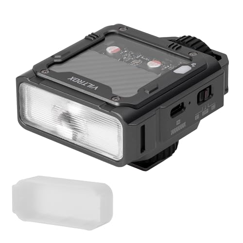 VILTROX Spark Z3 TTL Mini Camera Flash for Canon, Gray