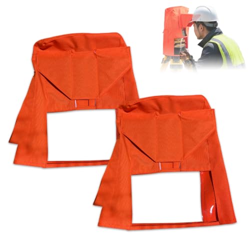 Mountlaser 2-pack waterproof all-weather total station tool bag covers, durable quick slip-on design