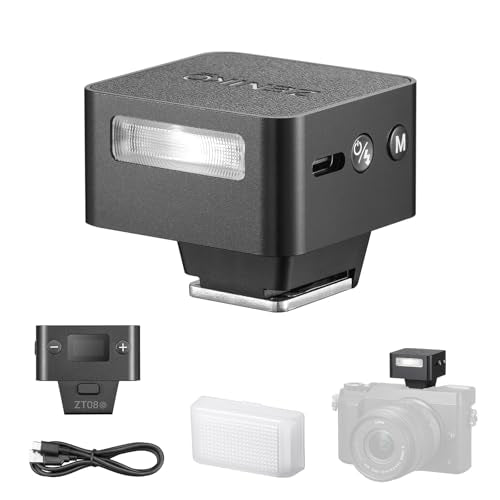 ZENIKO ZT08 O TTL Mini Flash,740 Full Power On-Camera Flash for Olympus ZT08-O for Olympus(Black)