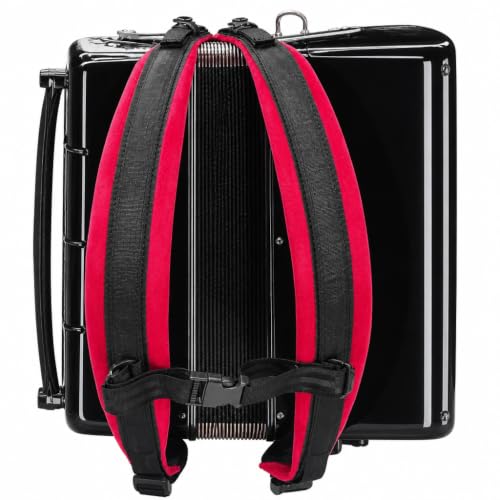 HighLight Accordion Strap for 48/60/96/120 Bass Keyboard Button (Red) Red