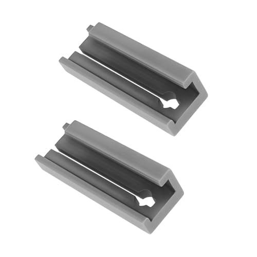 2 Stück Schlüsselspannvorrichtung 25x8,5mm HU101 Kompatibel mit Ford Focus Schlüsselfräsmaschinen