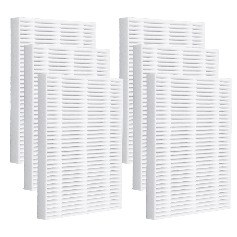 Pack of 6 Bottle Cleaner Filter Replacement, Safe & Reliable Air Filter with 99.97% Effective Filtration, Compatible with Momcozy/Grownsy/Papablic Baby Bottle Cleaner