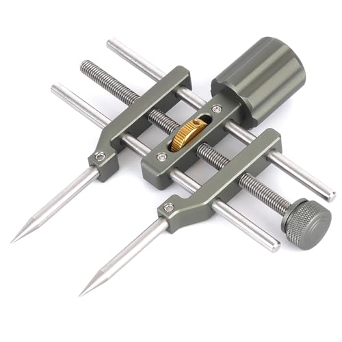 Universal Camera Lens Repair Tool Kit, Adjustable Spanner Wrench Filter Ring Removal Tool with Pointed & Flat Screwdriver Tips Stainless Steel