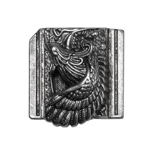 Eagle Motif Metal Hot Shoe Cover for Fujifilm X100VI XT30III for Nikon Silver
