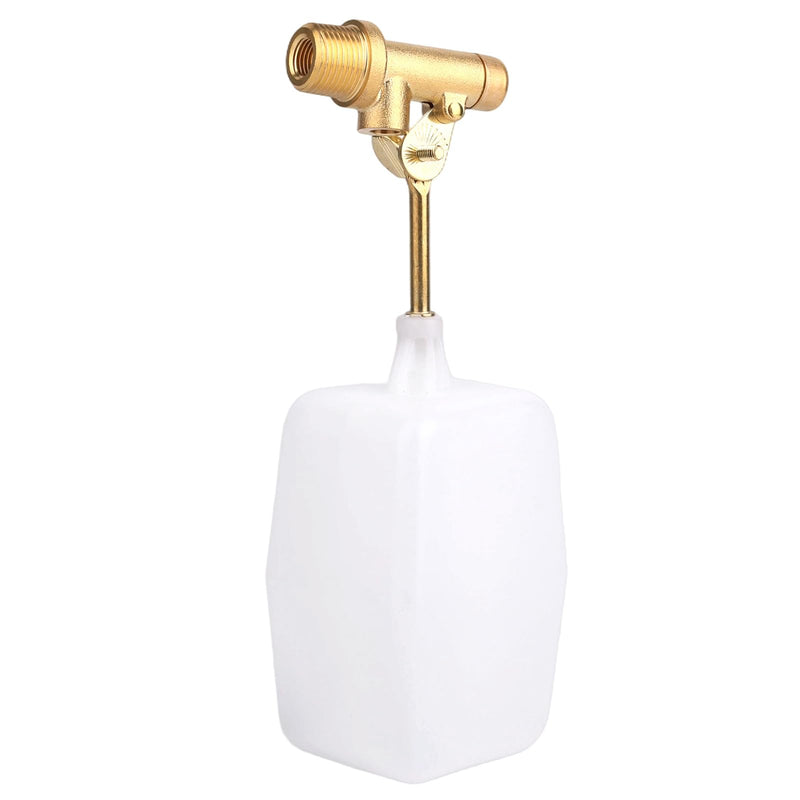 [Australia - AusPower] - 3/8" Water Float Valve, Automatic Water Level Control Valve with Adjustable Arm for Pools Fountains Tanks & Auto-Fill Systems 