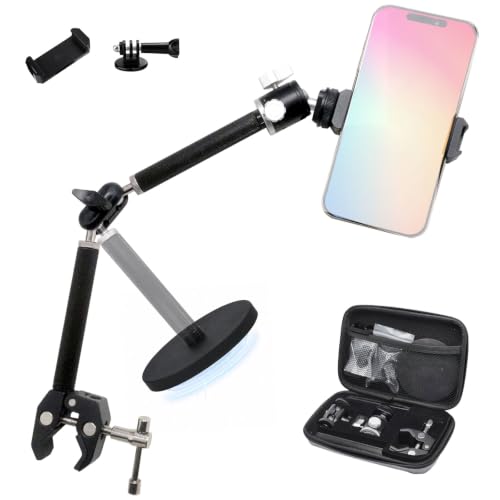 FotoZ TZ-07 Modular Camera Mount, Magic Arm Super Clamp Magnetic Base